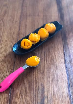 Une photo de Sorbet de mangue maison