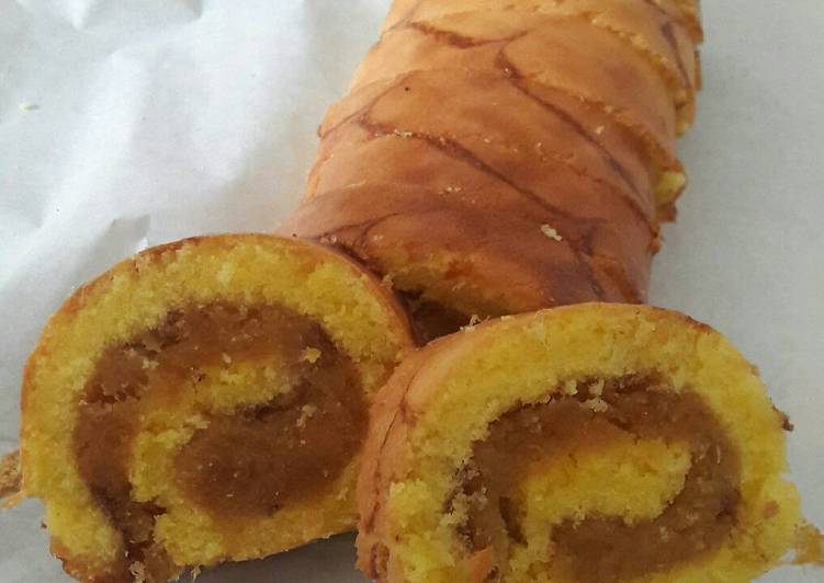 Bagaimana Membuat Roll Tart/ Bolu Gulung yang Lezat Sekali