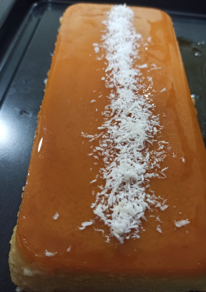 Una foto de 🍮🥥¡Flan de coco!🥥🍮