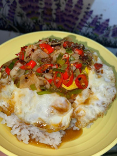 Foto resep Nasi Telur ceplok wangi