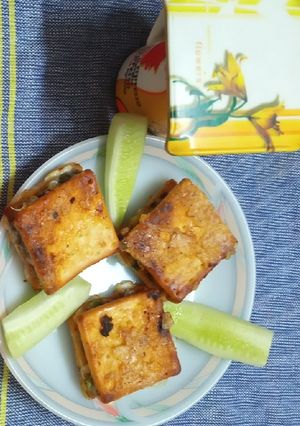 স্টাফড ক্রীম ক্র্যাকার (stuffed cream cracker recipe in bengali) রেসিপির প্রধান ছবি