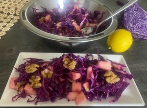 Foto di Insalata di cavolo viola