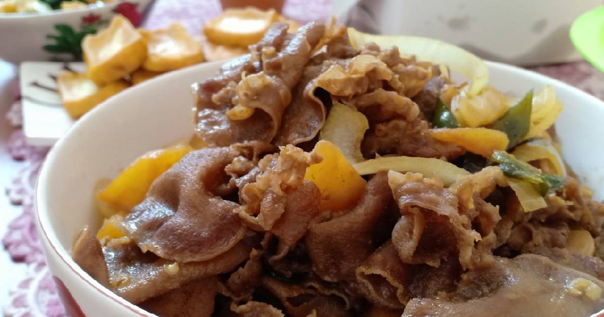 Resep Lidah sapi cabe ijo oleh Meis Masak Didapur Cookpad