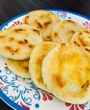 Arepitas con queso 🧀 🫓 pal caldo