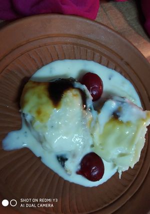 বেকড রসগোল্লা(Baked rosogolla recipe in Bengali) রেসিপির প্রধান ছবি