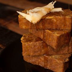 A picture of Homemade Banana Bread French Toast.