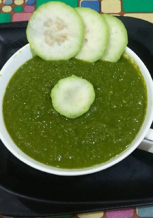 A picture of Amrud ki chutney.