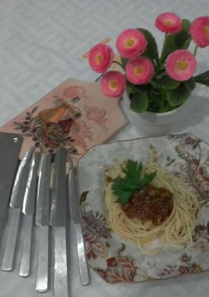 Foto resep Chicken spaghetti bolognese sauce