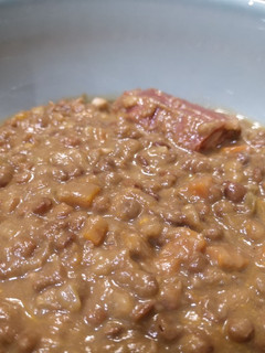 Una foto de Lentejas con verduras