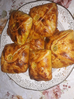 صورة لوصفة مسيمنات معمرين في الفرن مقرمشين 😋😋😋😋