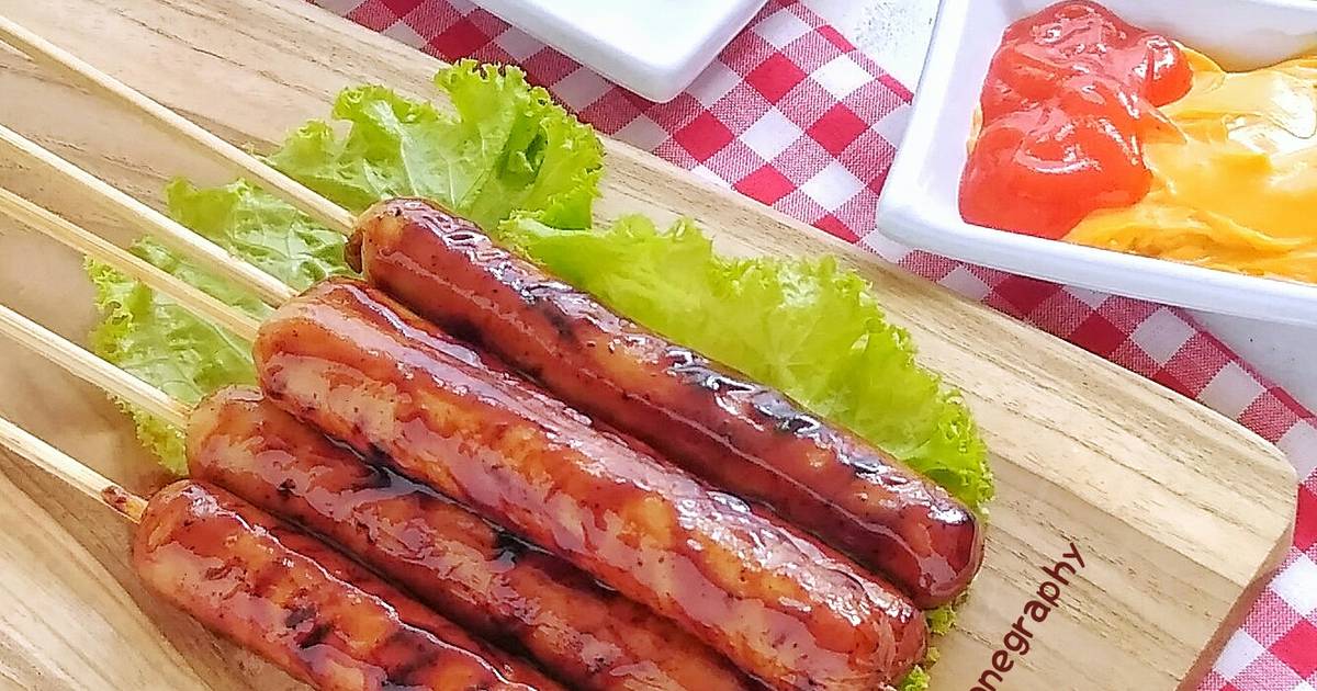 Resep Sosis Bakar Saus Lada Hitam Oleh Deasy Purnama Sari Cookpad