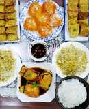 Mâm chay cúng rằm tháng Giêng