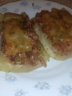 Una foto de Calabacines rellenos al horno