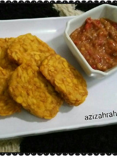 Foto resep Tempe goreng sambel pecel lele