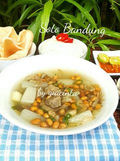 Foto resep Soto daging sapi dan lobak (Soto Bandung) + Tips