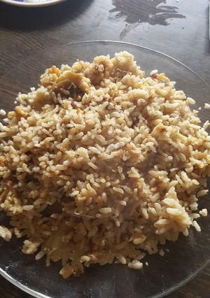 صورة لوصفة مقلوبة الباذنجان