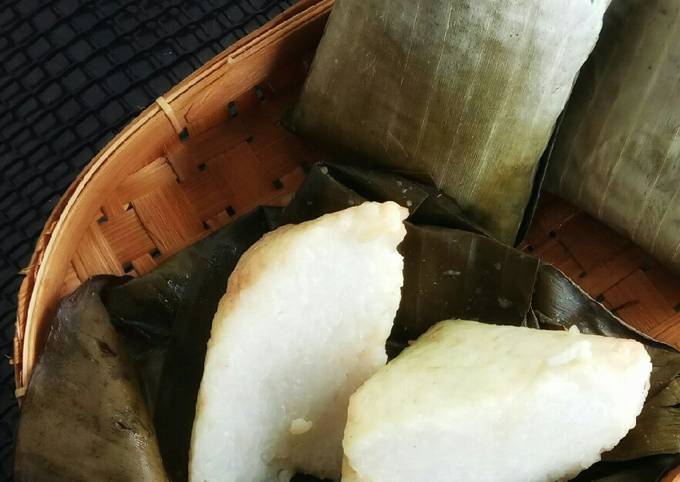 Resep Tepo / Lontong (bungkus daun), Bikin Ngiler