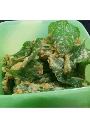 Foto resep Keripik bayam simpel