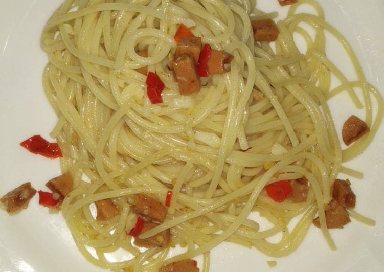 Resep Spaghetti aglio olio yang Menggugah Selera