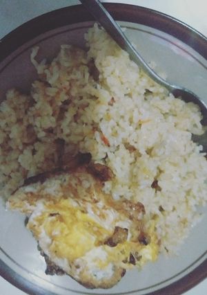 Foto resep Nasi goreng telur ceplok