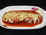 Milanesa de carne a la parmesana