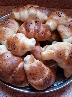 صورة لوصفة كرواصة مالحة 🥐🥐🥐