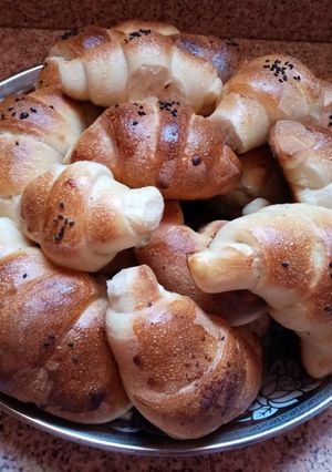 صورة لوصفة كرواصة مالحة 🥐🥐🥐