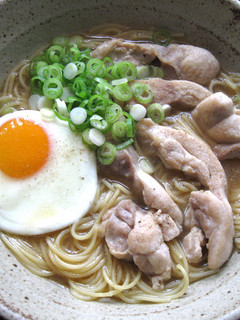 A picture of Mock Ramen ‘Capellini’ Soup.