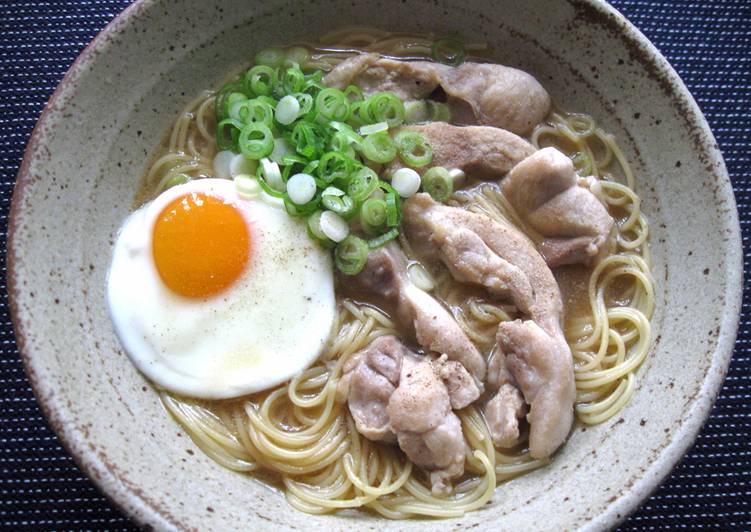 Recipe of Super Quick Homemade Mock Ramen ‘Capellini’ Soup