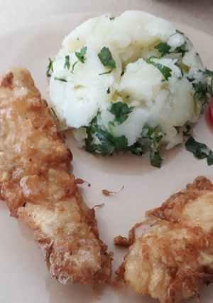 Rántott hús (ha nincs otthon prézlid) recept fotója