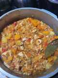 Cazuela de pollo y verduras