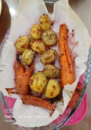 A picture of Roasted Potato & Carrot.