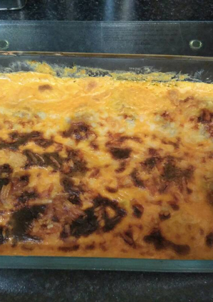 Una foto de Pimientos de piquillo rellenos de pollo