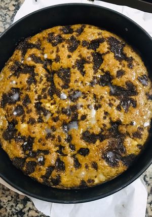 A picture of Cinnamon apple cake#festivedishrecipecontest.