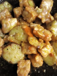 Foto resep Oseng tempe terong sambal bawang putih