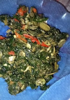 Foto resep Tumis Daun Pepaya Teri