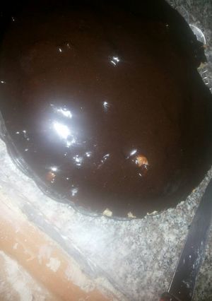 صورة لوصفة كيكة الشوكولا 😍😍