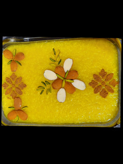 عکسی از دستور شله زرد