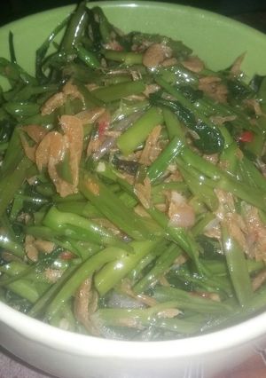 Foto resep Tumis kangkung rebon