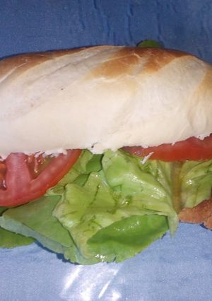 Una foto de Sándwich de milanesa
