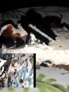 Una foto de Tarta oreo helada