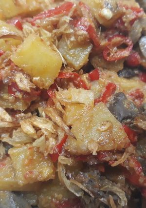 Foto resep Sambel goreng kentang ati ampela