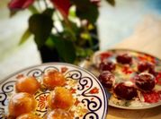 Una foto de bombones de jamón ibérico