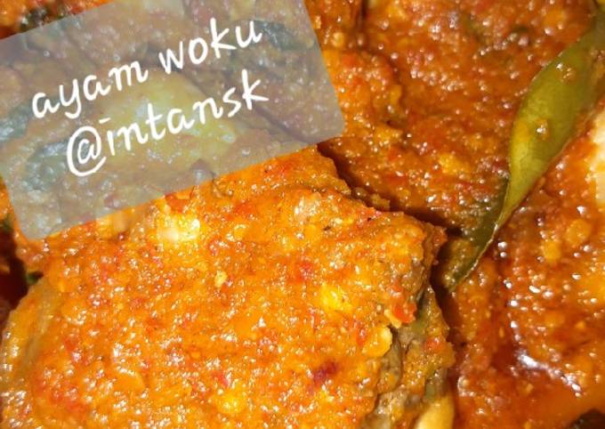 Ayam woku / ayam rica