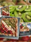 شارلوت بفواكه 🥝🥝🍓🍓
