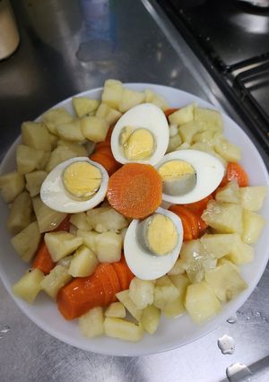 Una foto de Ropa vieja de papas  #CocinaSinDesperdicio