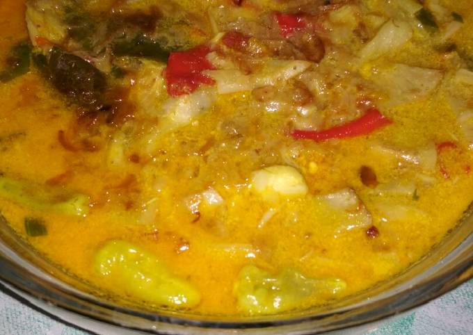 Yuk intip, Resep enak membuat Sayur gori/ nangka muda bumbu gulai dijamin sesuai selera