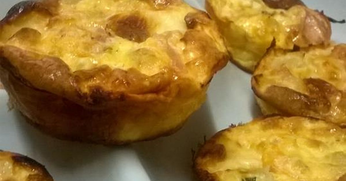Papa Mini mini papas con jamón y queso - 5 recetas caseras- Cookpad