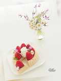 Bowlcake façon tartelette aux fraises