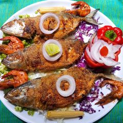Paneer Stuffed Tawa Mackerel A picture of Paneer Stuffed Tawa Mackerel.